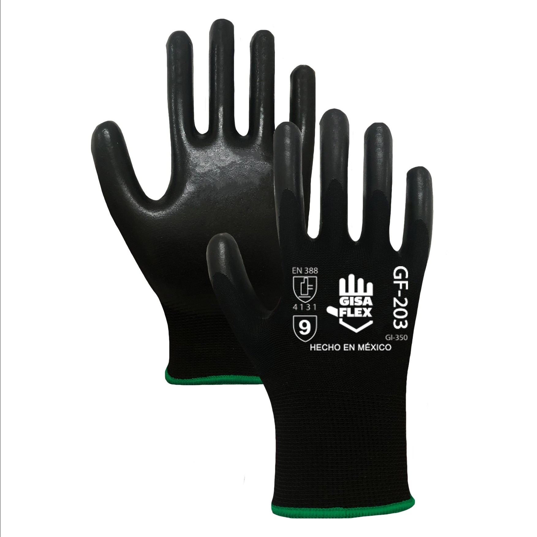 Polyester Coated With Foam Nitrile On Palm GF-203